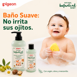 Baño Líquido para Bebé Cabeza y Cuerpo